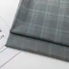 Tecido Xadrez TR Jaqueta de Terno Tecido para Roupa Primavera Outono Calças Jaqueta Masculino Feminino Design de Roupa Tecido à Vista Venda por Atacado