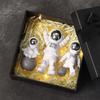Modelo de astronauta astronauta, juguete de mano, adornos para coche, muñeca, decoración para el hogar, regalo de cumpleaños