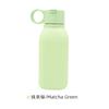 Taza de agua portátil de silicona transfronteriza de grado alimenticio resistente a altas temperaturas botella de agua deportiva para exteriores anticaída taza de beber esmerilada para coche