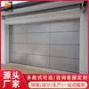 Puerta enrollable de aleación de aluminio eléctrica con control remoto para taller de fábrica profesional personalizado, gran puerta enrollable resistente al viento.