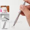 Nueva herramienta para manicura transfronteriza, bolígrafo de agarre, pinza de agarre de cuatro garras, esponja, taladro de gemas para manicura, herramienta para manicura