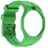 Brisa leve adequada para pulseira de relógio de silicone com textura granulada, modelo AP co-branded Swatch Royal Pop