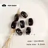 Joyería Artesanal DIY con Cuentas Acrílicas de Agujero Grande Irregulares Bolsita de Materiales Artesanales Accesorios Colgantes Cuentas