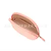 Bolso de Maquillaje PU con Patrón de Palillo de Dientes Nuevo y de Moda Rosa Concha Patrón de Palillo de Dientes Bolsa de Almacenamiento PU Bolsa de Lavar PU Impermeable