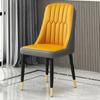 Cadeira de jantar simples mesa de escritório moderna sala de estar de luxo cadeira de jantar banco de jantar leve nórdico mesa e cadeira hotel encosto cadeira traseira maquiagem
