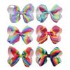 Europeu e Americano Transfronteiriço AliExpress Amazon Arco Arco-Íris de 4 polegadas JOJO Acessórios de Cabelo Presilha de Cabelo Presilha de Cabeça Infantil desejo