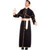 M-XL Casal Masculino e Feminino Roupas de Padre Fantasias de Padre Fantasias de Baile de Máscaras Fantasias Femininas Fantasias de Halloween Fantasias de Freira