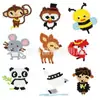 Venta caliente transfronteriza nuevo animal sirena 5D Niños DIY Pintura de Diamantes pegatinas aleatorias pegatinas de punto de diamante fábrica