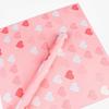 Papel de Embrulho de Dia dos Namorados Coração Neon Cor Doce Embrulho de Buquê de Rosas Material DIY Floral Materiais Manuais