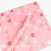 Papel de Regalo Corazón de Neón Día de San Valentín Color Caramelo Ramo de Rosas Envoltura Flor DIY Materiales Florales Hechos a Mano 1