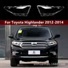 Adecuado para Cubierta de Faro de Toyota Highlander 12-14, Cubierta de Faro Transparente para Faros Delanteros de Highlander