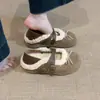 Sapatos Mary Jane Estilo Birkenstock com Laço Doce Estilo Coreano para Mulheres Outono e Inverno 2025 Tendência