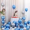 Globo de metal de 10 pulgadas de grosor para fiesta de cumpleaños, decoración de bodas, decoración de ambientes, globo de metal
