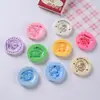 Cola Creme Acessórios DIY Atacado Resina Pratos de Desenho Animado Pratos de Jantar Pratos Pequenos Brinquedos de Comida Casa de Boneca Miniatura Brinquedos de Comida