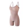 Body Modelador Transfronteiriço com Controle de Barriga, Modelador Sem Costura Plus-Size que Afina a Cintura e Levanta o Bumbum, Camisola, Shorts Boxer, Corselete com Entrepernas Aberto