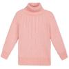 [em estoque] Macacão de veludo outono e inverno para meninas, gola alta, suéter infantil, camisa básica versátil, estilo coreano para bebês