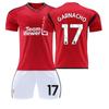 23-24 Red Devils Local Ronaldo Jersey 717 Garner Joe 10 Rashford 7 Mount Jersey de Fútbol Estampado Venta al por Mayor