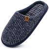 Pantuflas de Algodón con Espuma de Memoria Cómodas de Amazon, Estilo Slip-On, Venta al por Mayor desde el Fabricante, Personalización Transfronteriza, Pantuflas Cálidas para el Hogar