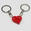 Lindo y Fresco Llavero de Amor con Puzzle de Lego Se Puede Ensamblar y Dividir Bloques de Construcción Accesorios de Llavero para Pareja Venta al Por Mayor