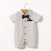 Ropa de bebé verano ropa de bebé clase a recién nacido un año caballero mameluco de manga corta enterizo ropa para niños