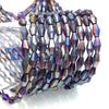 4X8MM Crystal Glass Long Pointed Beads DIY Hairpin Hairband Acessórios Mão-costurado Diamond Beads