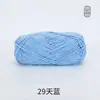 Xuefeier Algodão Penteado de Bebê 5 Fios Leite DIY Bola de Lã Grossa Material para Crochê Feito à Mão Bolsa Fio de Algodão