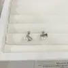 Brincos Geométricos de Aço Titânio com Zircônia com Tarraxas de Bola para Mulheres, Brincos de Aço Titânio Brilhantes, Série Buling Buling