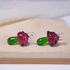 Cuentas Esmaltadas de Hongo de Color Mixto Cuentas de Hongo Accesorios para Pulsera de Frutas DIY Collar Hebilla Cuentas Esmaltadas de Hongo Multicolor