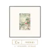 Nueva pintura decorativa de frutas y verduras estilo chino, arte de pared con combinación floral fresca multipanel para casas de huéspedes, hoteles, restaurantes y salones de té