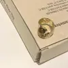 Anillo de Lujo Ligero Retro de Ojo de Tigre y Turquesa para Mujer, Diseño Único, Estilo Distintivo, Anillo de Moda Tendencia