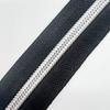 Estoque Pronto do Fabricante Nº 3 Nº 5 Zíper Dente de Ouro Galvanizado Mochila para Mamãe Bolsa de Maquiagem Zíper de Nylon Dente Prateado Colorido Codificado