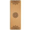 Nagoudi goma agarre antideslizante absorción de impactos engrosado para hombres ejercicio de yoga fitness corcho plegable toalla esterilla de yoga