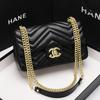 Bolsos para Mujer 2025 Nuevo Bolso con Cadena de Diamantes Bolso de Hombro Cruzado Suave Corazón Moda Popular Versátil Cuero Suave Nombre de Marca