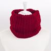 Cachecol de Lã Tricotado Masculino e Feminino Par Estilo Coreano de Inverno Estudante Casual Cachecol de Círculo Único Cachecol Pulôver
