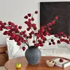 Flores de Fruta Linterna Artificiales, Decoración de Hogar de Alta Gama para Sala de Estar, Adornos para Habitación de Boda, Decoraciones para Inauguración de Casa y Año Nuevo, Ramas de Árbol Frutal