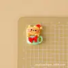 Navidad Lindo Animalito Dibujos Animados DIY Pegamento Cremoso Accesorios Resina Creativa Piezas Pequeñas Sandalia de Madera Hebilla Material Kit