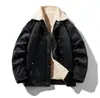 Chaqueta de Trabajo Patchwork Marrón Cálido Maillard para Hombre Primavera Otoño Abrigo Cortavientos para Exteriores Holgado Casual Top Deportivo