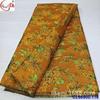 Cheongsam Bordado Colorido de Flor Grande Tecido Jacquard Brocado Antigo Tecido de Renda Brocado Africano