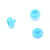 24+22 engrenagem de conversão de tração nas quatro rodas dente escalonado engrenagem plástica dupla engrenagem de redução acessórios de brinquedo GP24222B