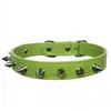 Collar Anti-mordidas para Perro Collar para Mascota Perro Pequeño Mediano Collar con Remaches Collar Duradero para Gato Suministros para Mascotas Collar de Cuero