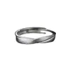 Anillo para Hombre Personalizado Combinación Apilable Galvanizado Redondo Retro Pixiu Anillo Individual Mobius Anillo Ajustable