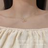 Collar de cereza dulce de verano moda nuevo diseño de nicho moderno fresco moda combinable cadena clavicular para mujer al por mayor