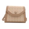 Bolso Casual con Textura Empalmada Rombo Bolso Pequeño para Mujer 2024 Primavera Nuevo Bolso Bandolera de Un Hombro Estilo Occidental Bolso Cuadrado Pequeño