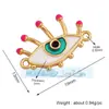 Acessórios para joias DIY micro-incrustados óleo pingando olho turco pulseira de mão sem queda de diamante sem desbotamento acessórios para colar pulseira