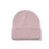 Gorro de Lana Tejido de Color Sólido con Hilo Plateado, Gorro Acrílico Engrosado Anti-Frío, Gorro Casual para Exteriores y Viajes