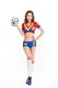 Bebé de Fútbol Atuendo de Animadora Sesión de Fotos Ropa Club Nocturno Europeo y Americano Uniforme de Fútbol Jersey para Mujer Atuendo de Bar Ds