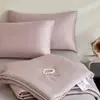 Colcha de Verano de Doble Capa Lenzing Tencel de 60 Piezas para Uso Doméstico, Colcha Doble con Aire Acondicionado, Relleno de Colcha para Primavera y Verano, Colcha Delgada, Colcha Refrescante de Verano