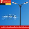 Fabricante de lâmpada de rua de engenharia: led9 M 10 m de braço duplo, lâmpada de rua comercial, iluminação de tráfego de tráfego de poste, poste alto lâmpada de rua de duas cabeças