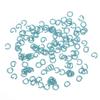 Anel Aberto 1,2mm*8mm, Anel de Ferro Pintado Colorido, Anel de Conexão Cor de Doce, Anel para Acessório de Chaveiro DIY Feito à Mão
