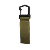Equipamento de Outdoor Fivela de Fita Tecida Espessa em Forma de I Mosquetão Gancho para Chaveiro de Carro Clipe de Liberação Rápida para Cinto Tático